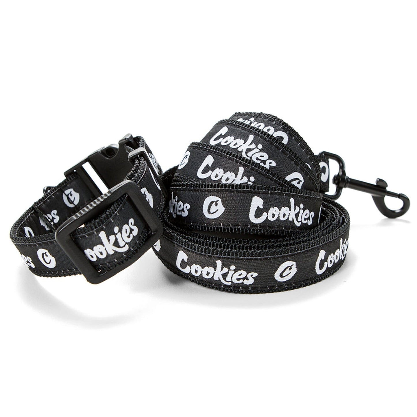 Cookies Original Logo Dog Collar & Leash Combo 🐶