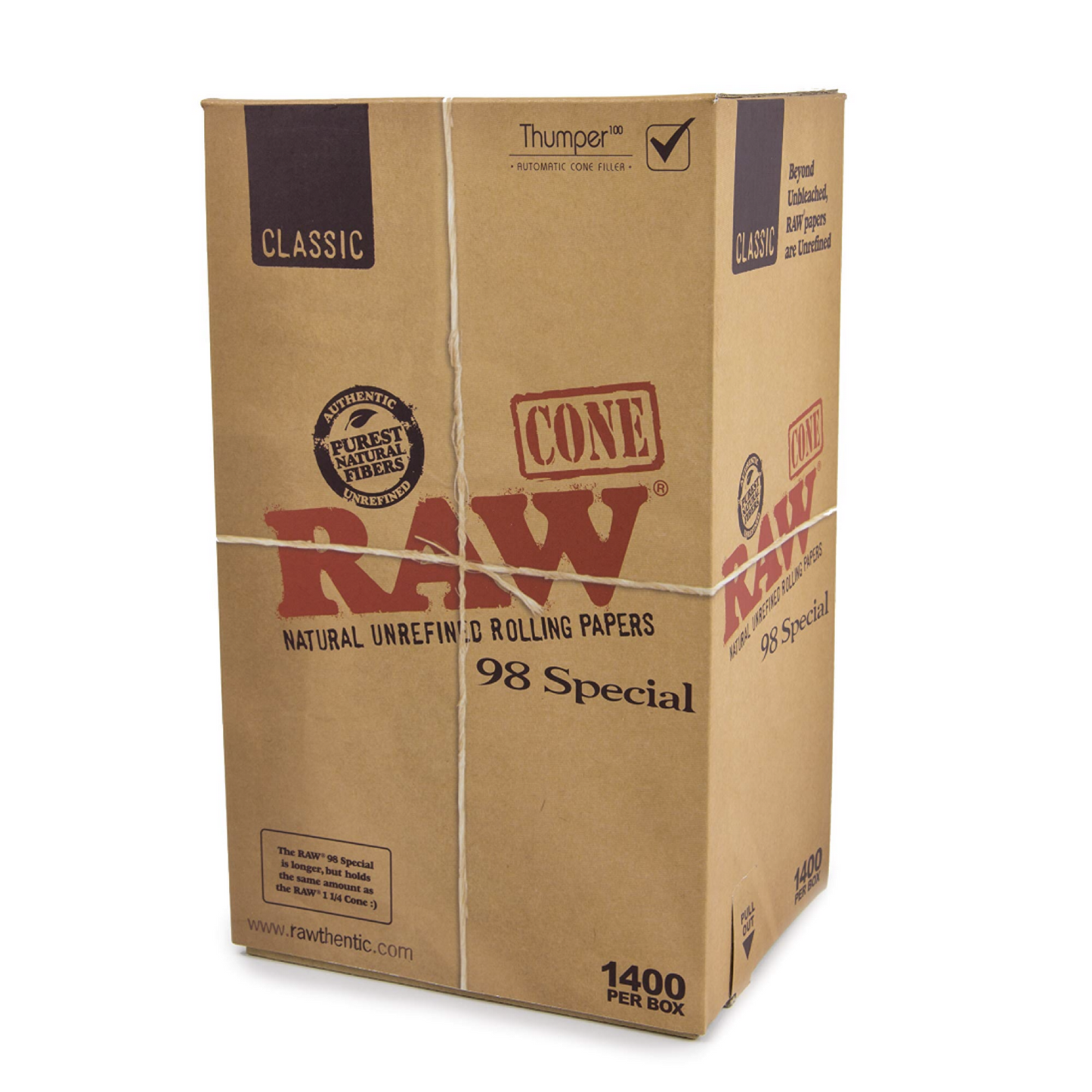 Raw® Classic 98 Special Pre-Rolled Cones