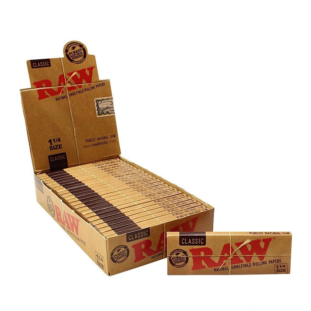 Raw® Classic 1.25” Rolling Papers