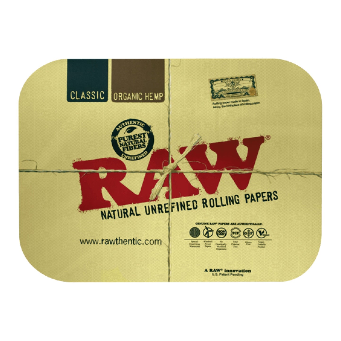 Raw® Magnetic Rolling Tray Covers 🧲