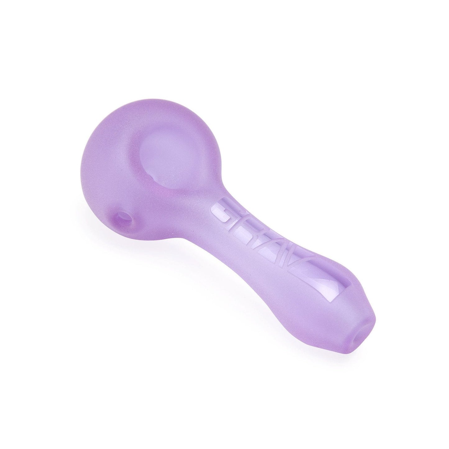 Grav® 4” Sandblasted Spoon Pipe